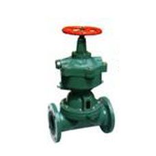 进口气动衬胶隔膜阀常开式 进口气动衬胶隔膜阀常开式