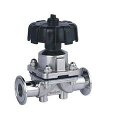 进口快装焊接卡箍卫生级隔膜阀 进口快装焊接卡箍卫生级隔膜阀