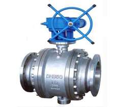 进口三片式涡轮固定球阀 进口三片式涡轮固定球阀